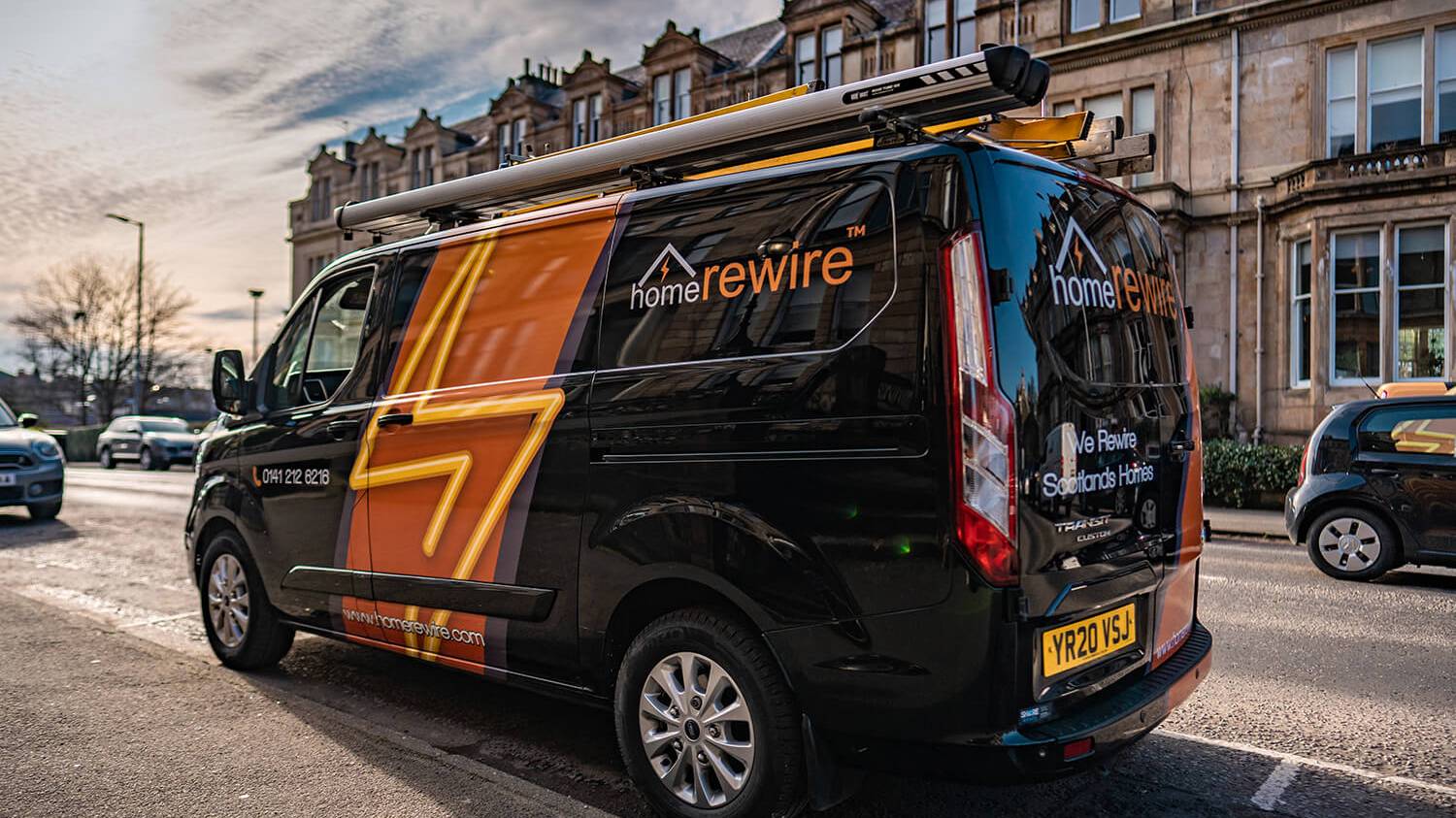 home rewire van