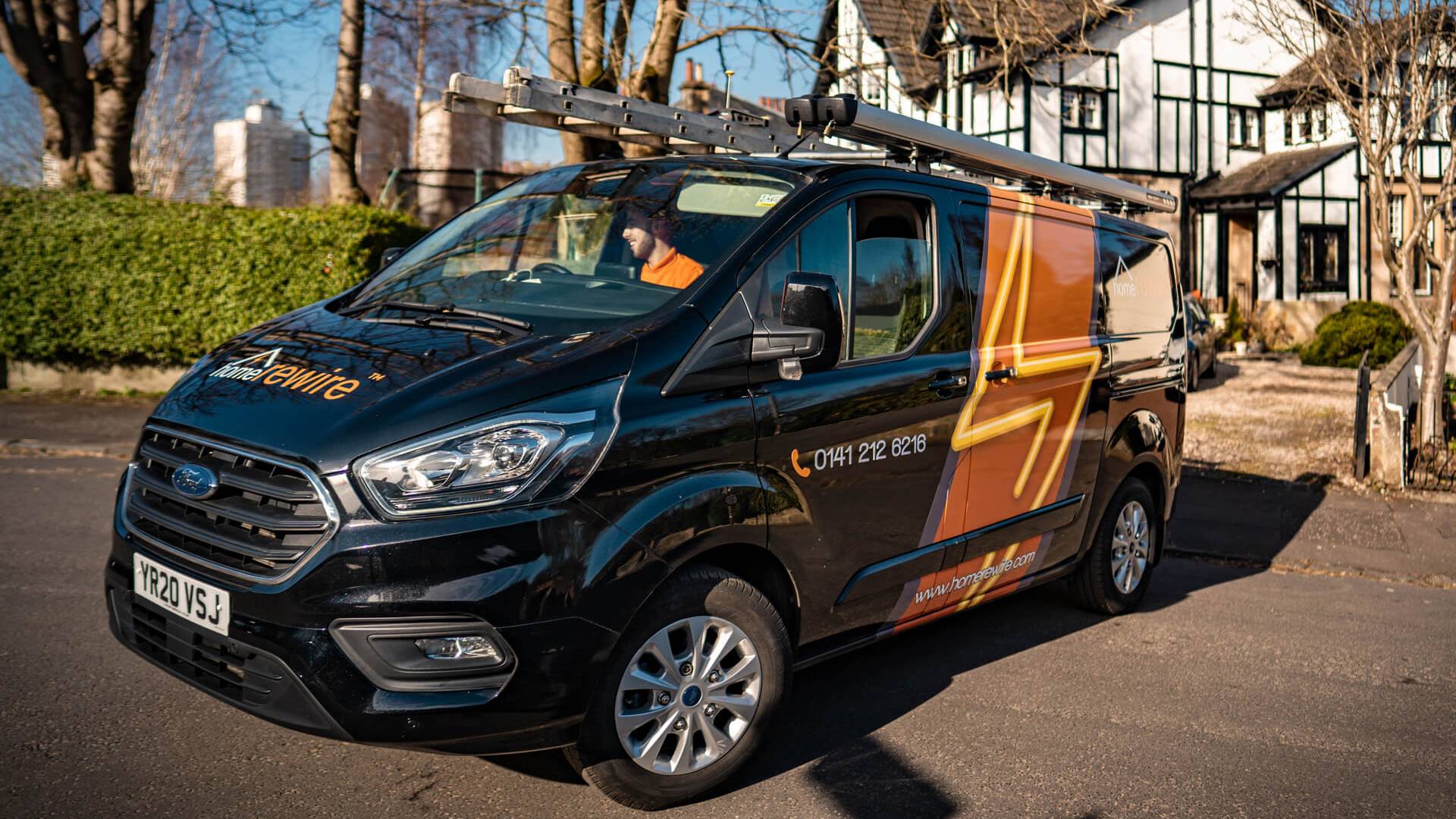 HomeRewire van