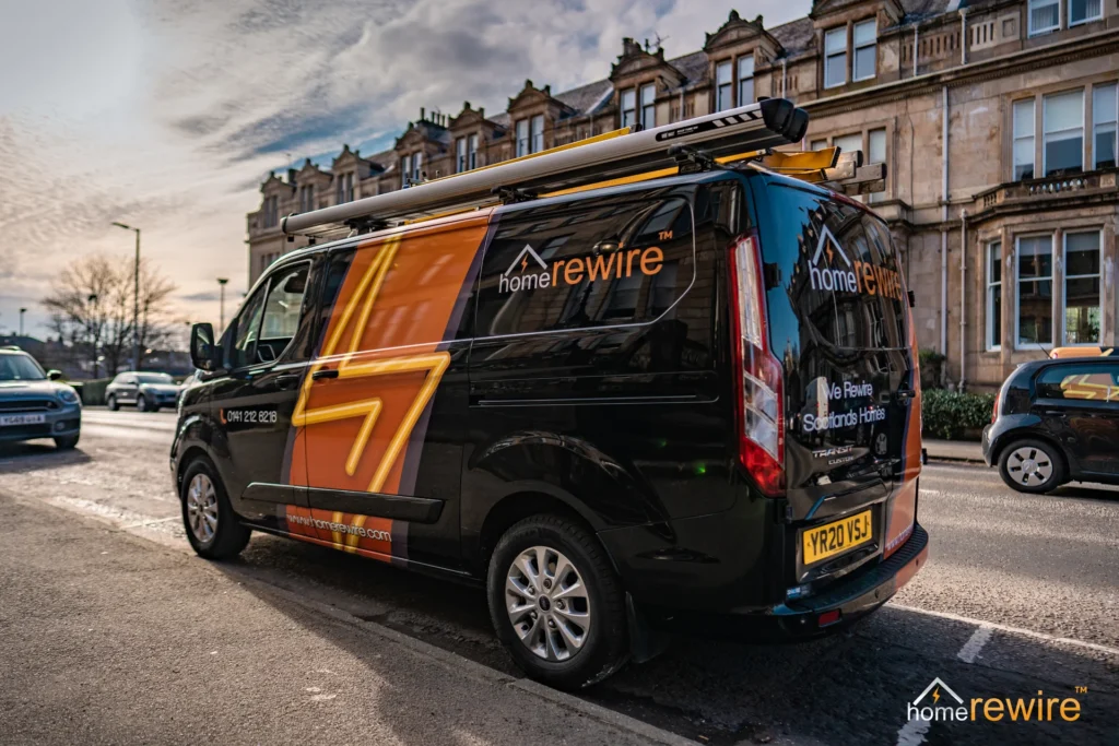 home rewire van