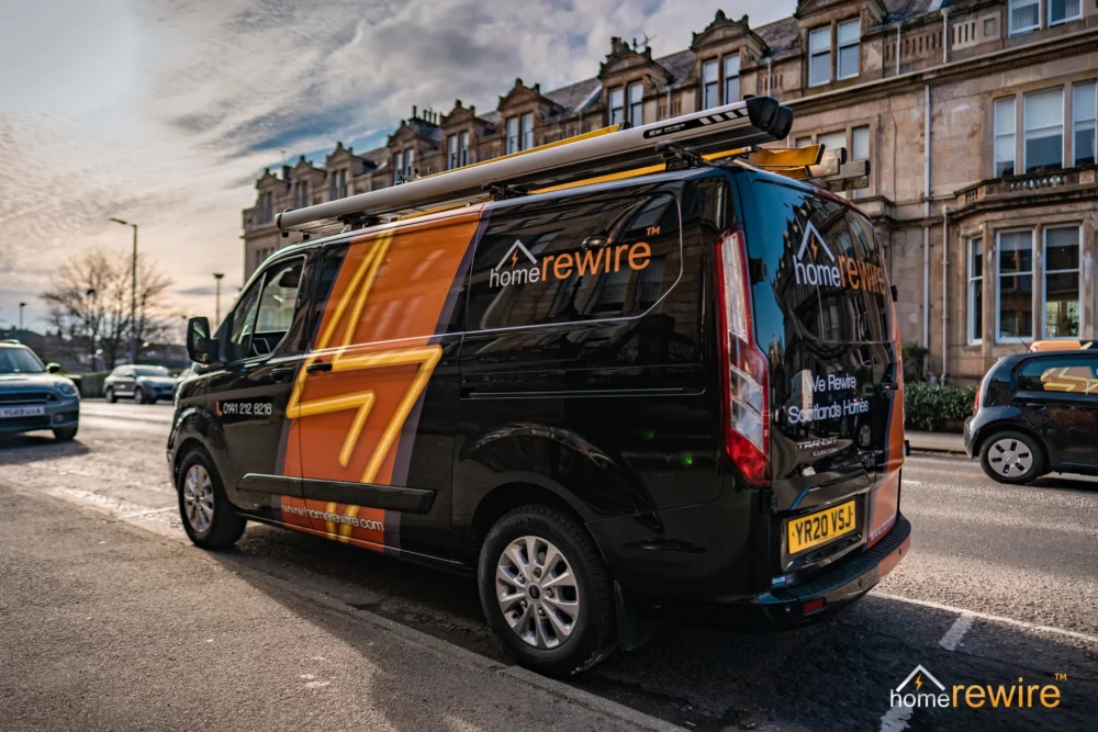 home rewire van