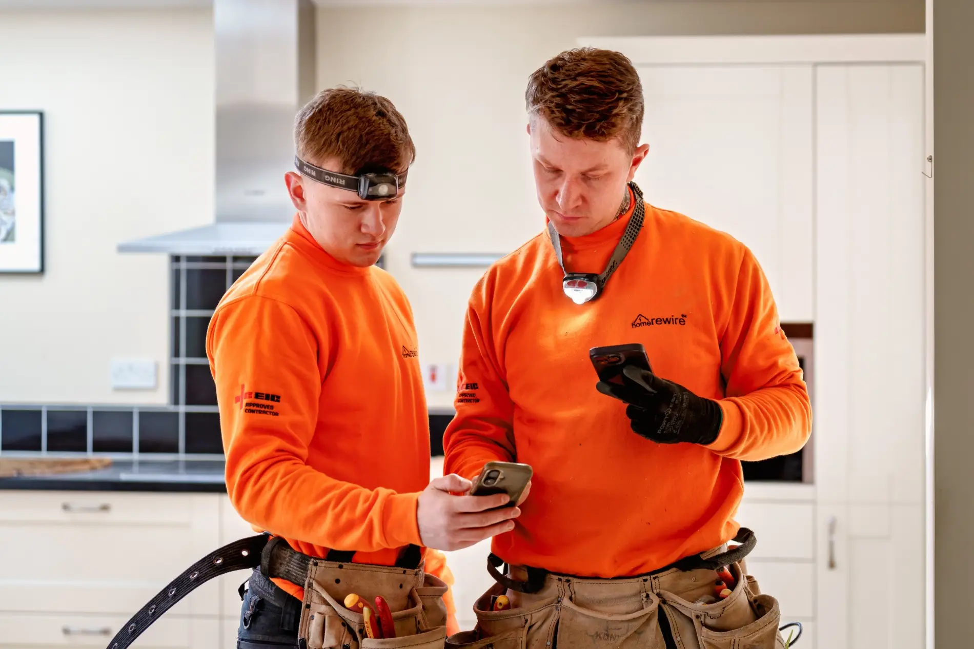 rewire electricians planning wiring